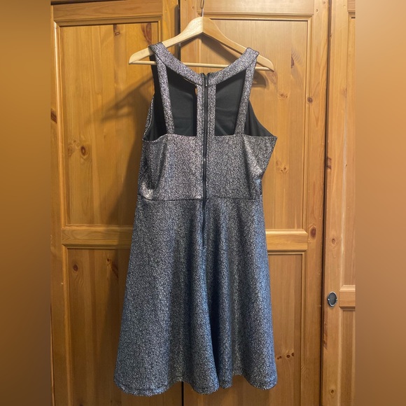 Metallic Silver and Black Ricki’s Dress - Picture 2 of 3